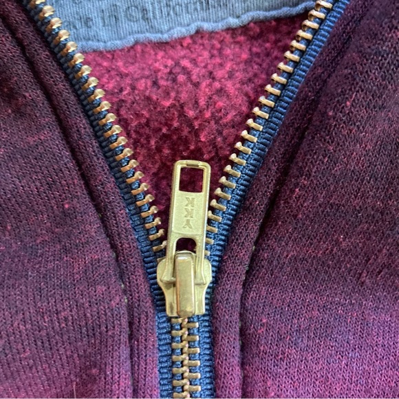 RARE AVIATOR NATION Dip Dyed Neck Hoodie Sweatshirt Kids Sz 8 Tribe Patch Ombre - Picture 5 of 6